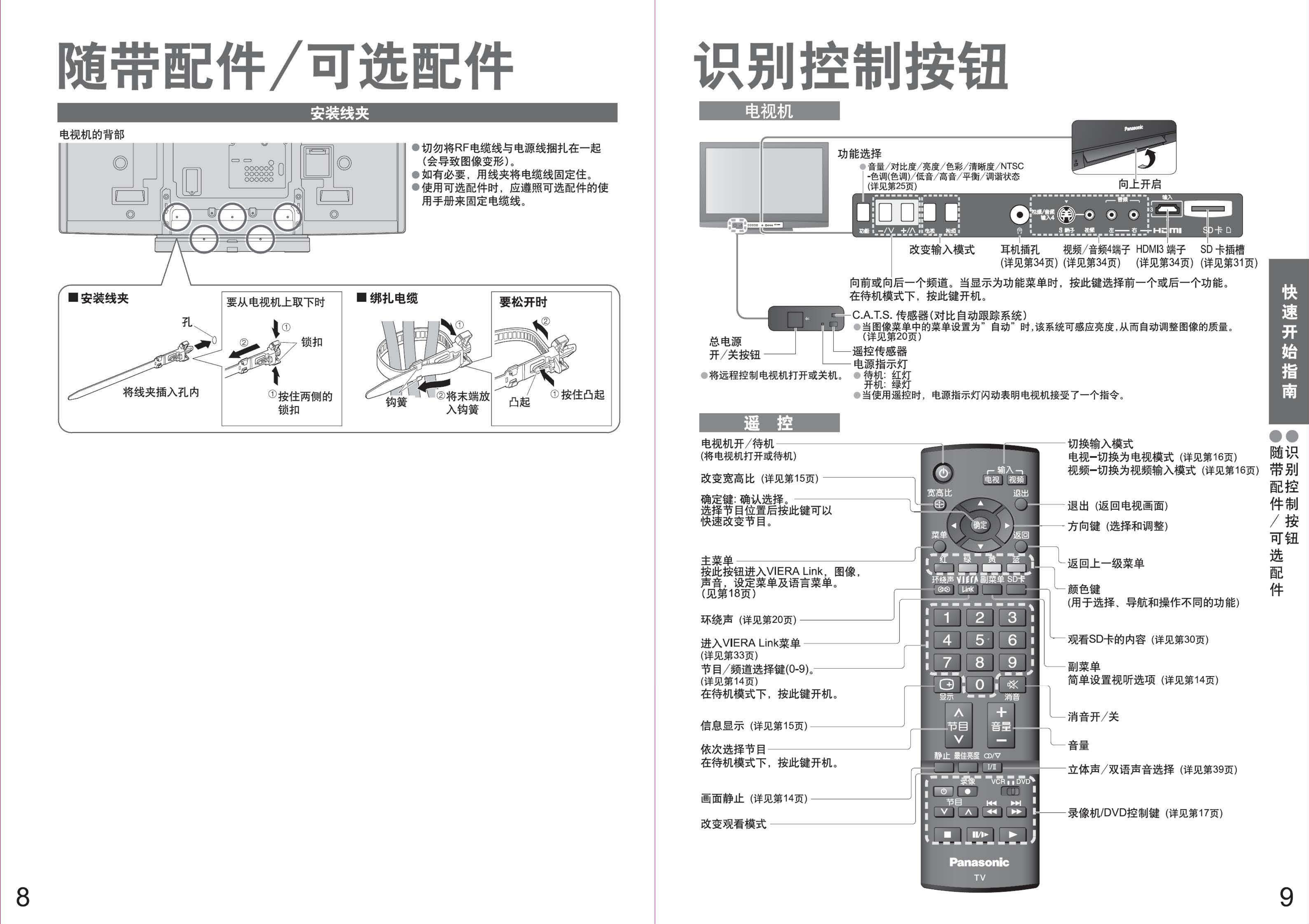 松下TH-42PV80C等离子彩电使用说明书-4 松下TH-42PV80C等离子彩电使用说明书-4