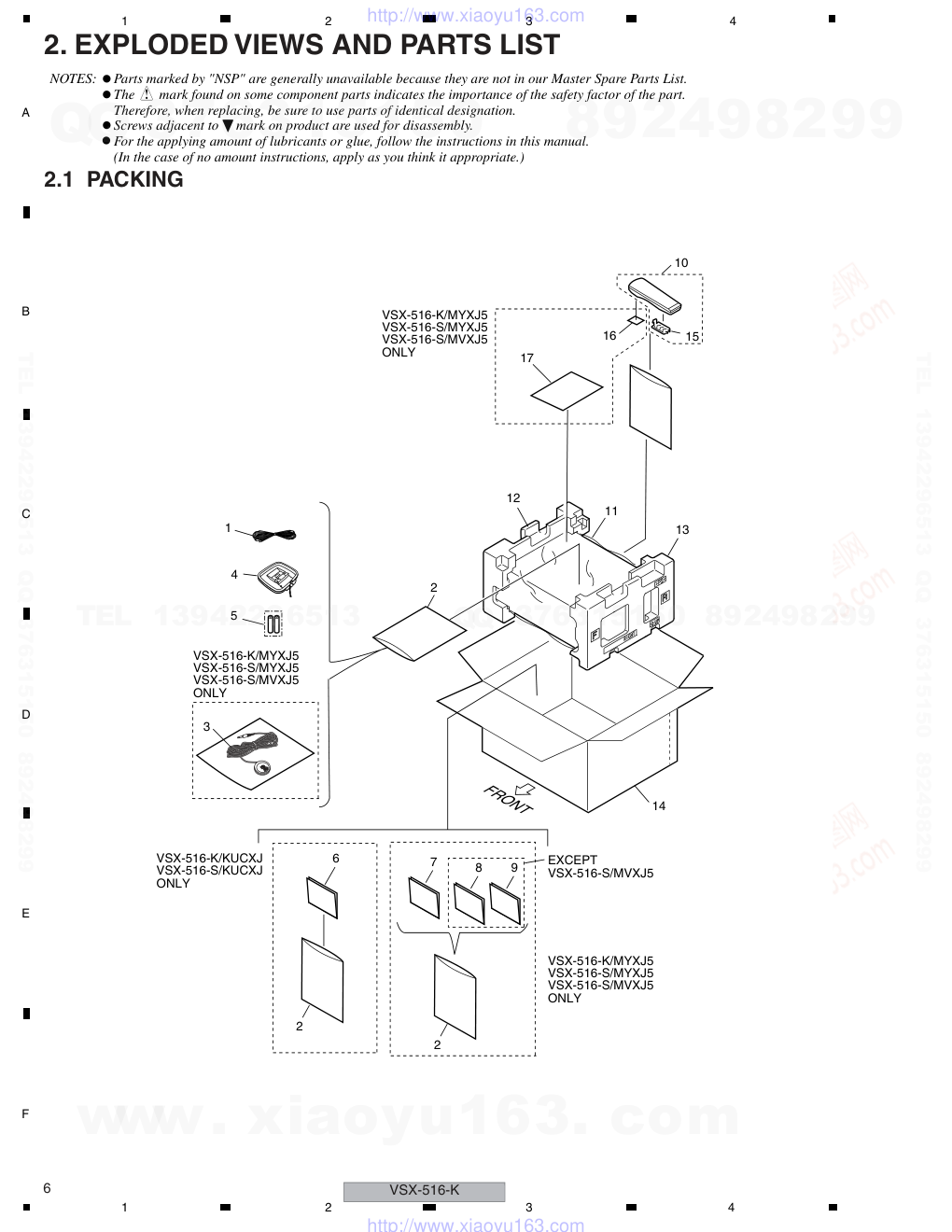先锋PIONEER VSX-516-K电路图-5 先锋PIONEER VSX-516-K电路图-5