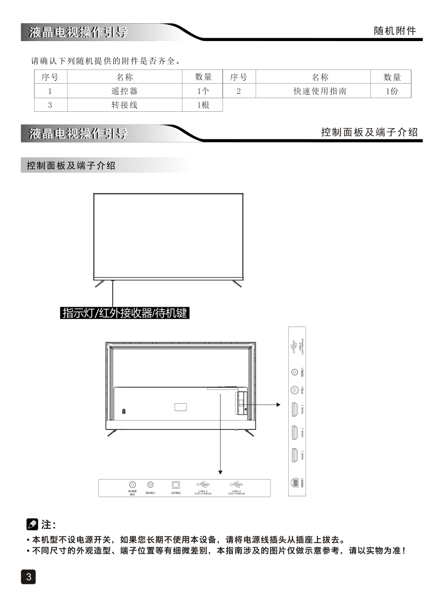 创维65H7液晶彩电使用说明书-4 创维65H7液晶彩电使用说明书-4
