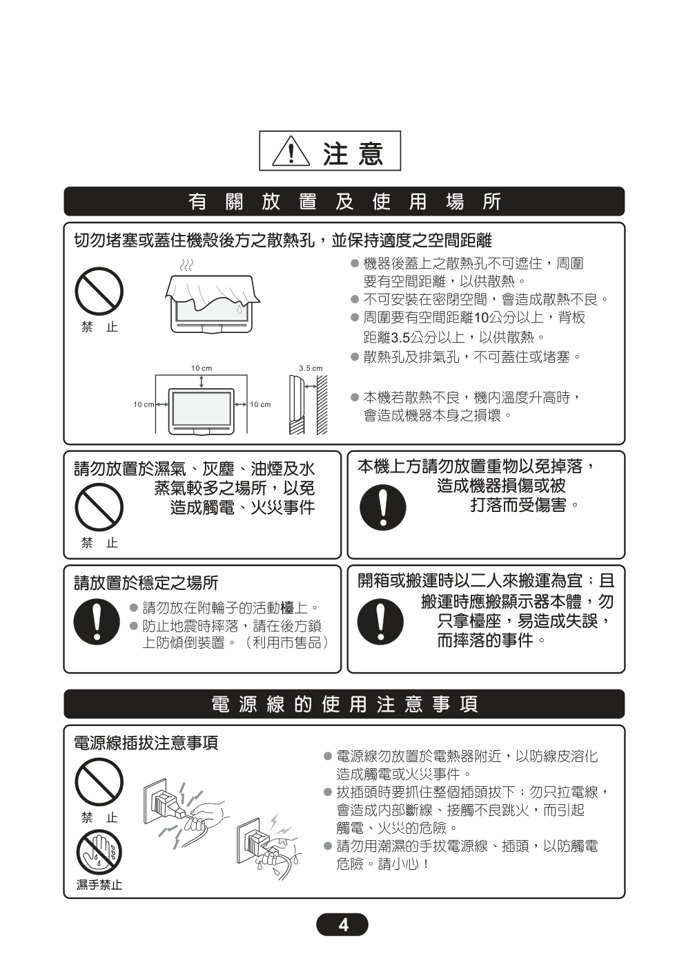 三洋ST-21FP7彩电使用说明书-4