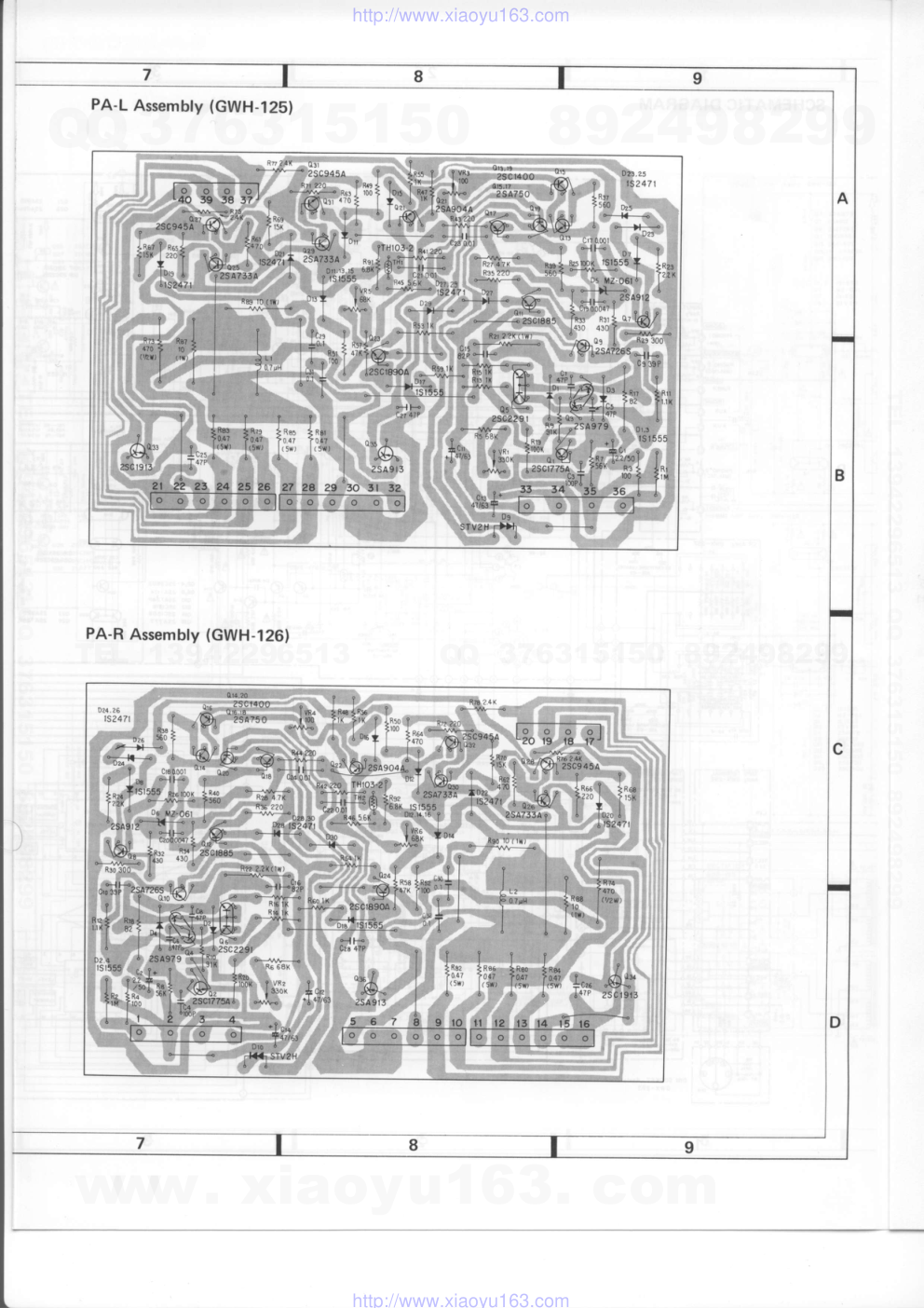 先锋PIONEER SA-9800音响电路图-6