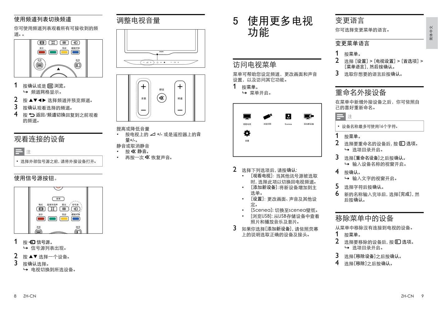 飞利浦32PFL3510T3液晶彩电使用说明书-5