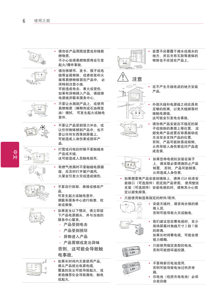 LG 55GA7800-CB液晶彩电使用说明书-5 LG 55GA7800-CB液晶彩电使用说明书-5