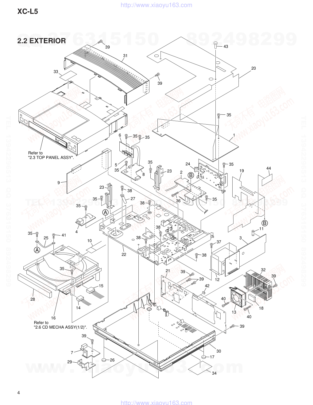 先锋PIONEER XC-L5RRV2080电路图-3 先锋PIONEER XC-L5RRV2080电路图-3