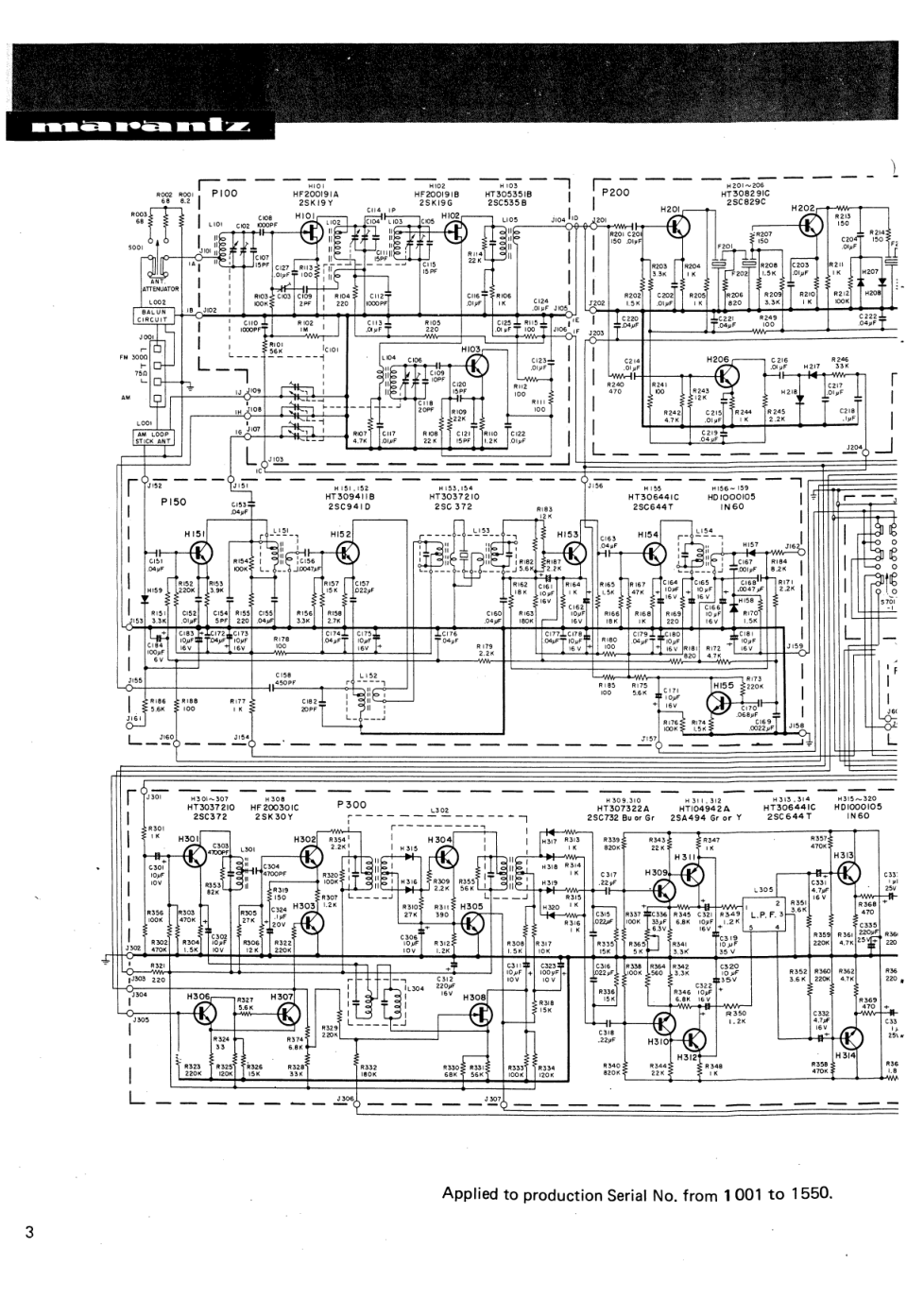 马兰士MARANTZ 110音响服务手册-5