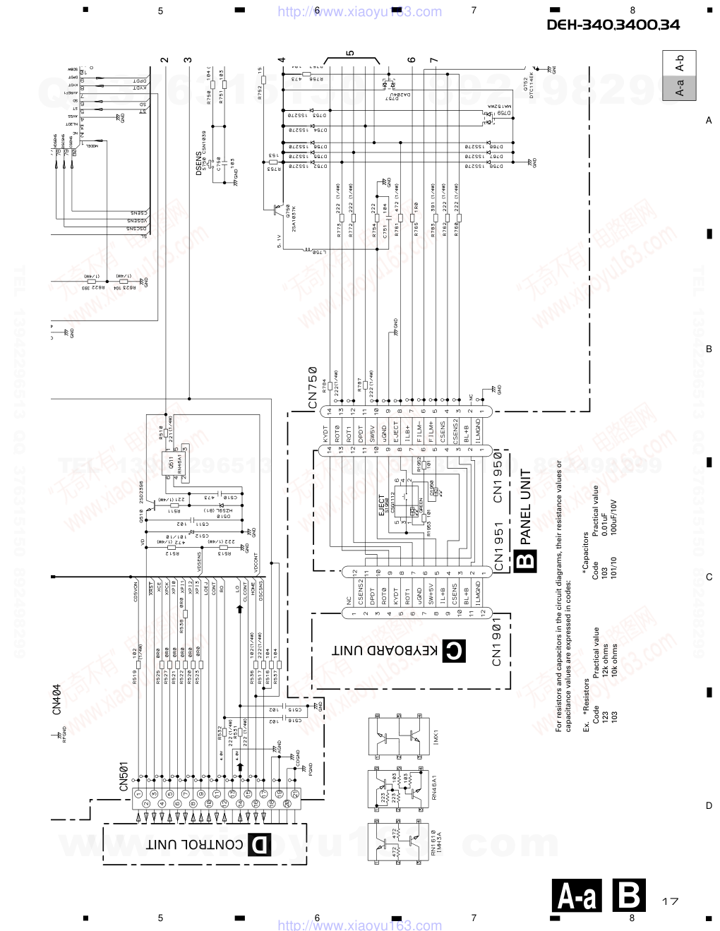 先锋PIONEER DEH-340UC电路图-6