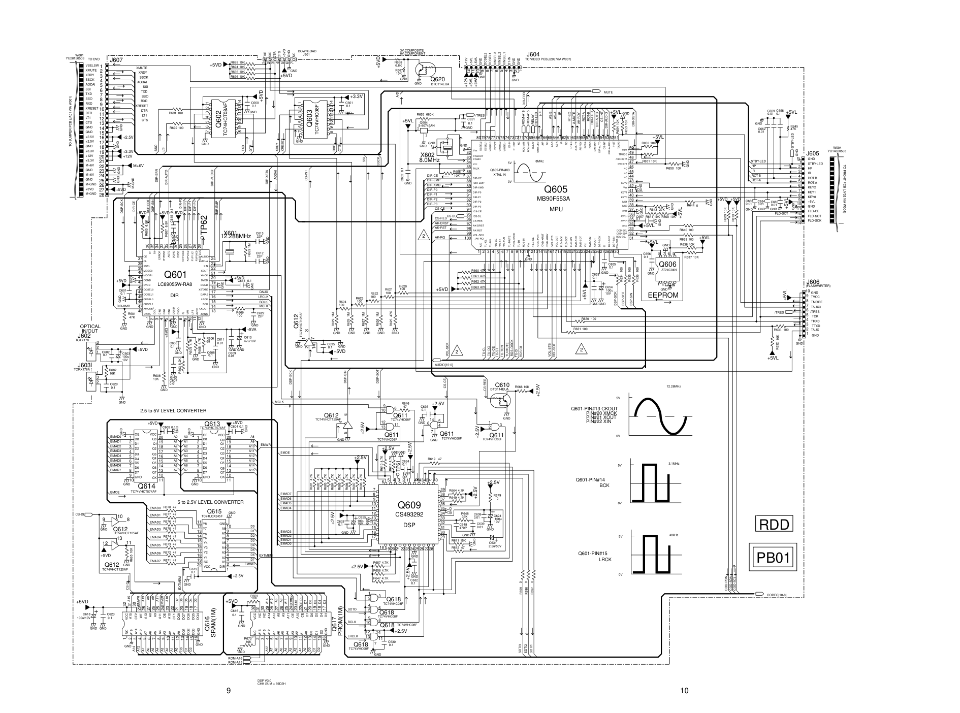 马兰士MARANTZ ER3000F1S音响电路图-7 马兰士MARANTZ ER3000F1S音响电路图-7