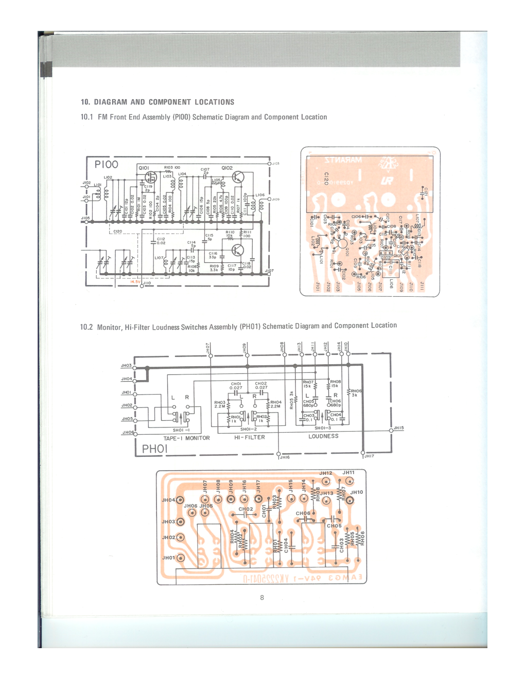 马兰士MARANTZ 2216B音响电路图-8