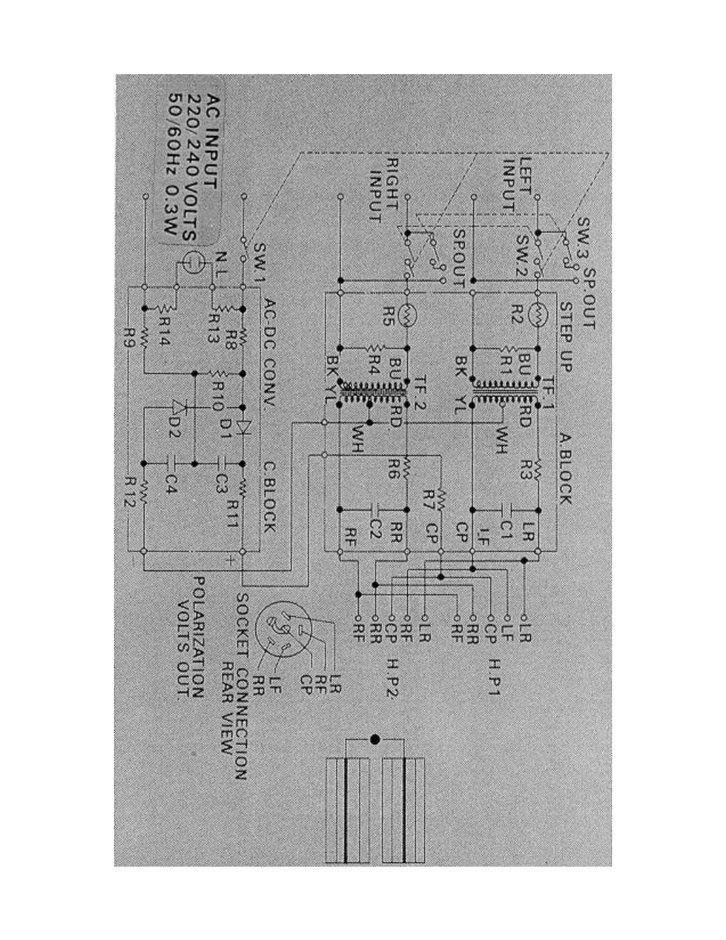马兰士MARANTZ SE1S音响电路图-6 马兰士MARANTZ SE1S音响电路图-6