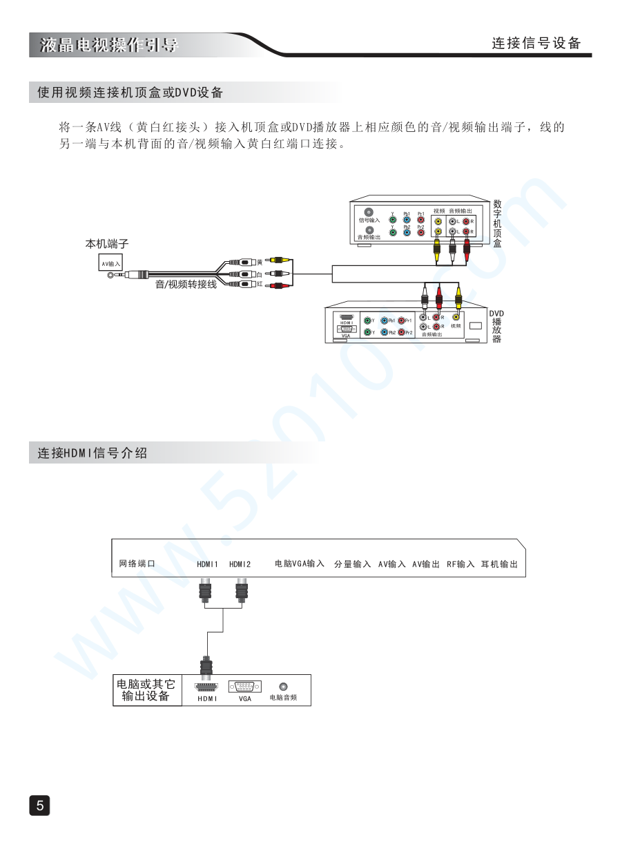 创维40E366W液晶电视说明书-6 创维40E366W液晶电视说明书-6