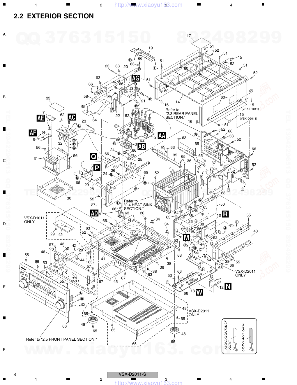 先锋PIONEER VSX-D1011-K电路图-7 先锋PIONEER VSX-D1011-K电路图-7