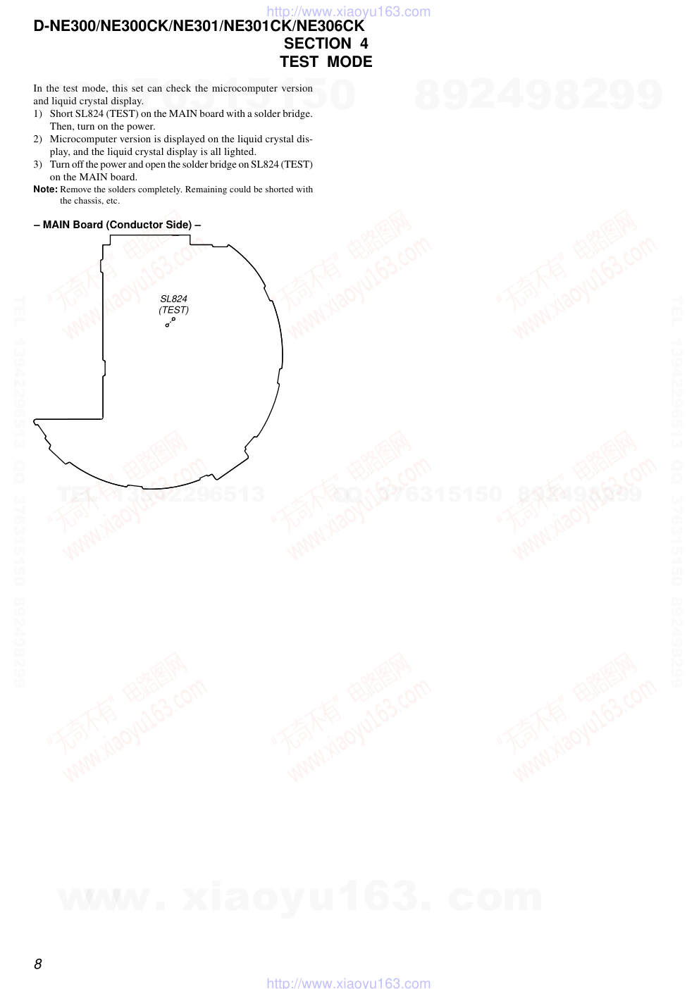 索尼SONY D-NE306CK音响电路图-7