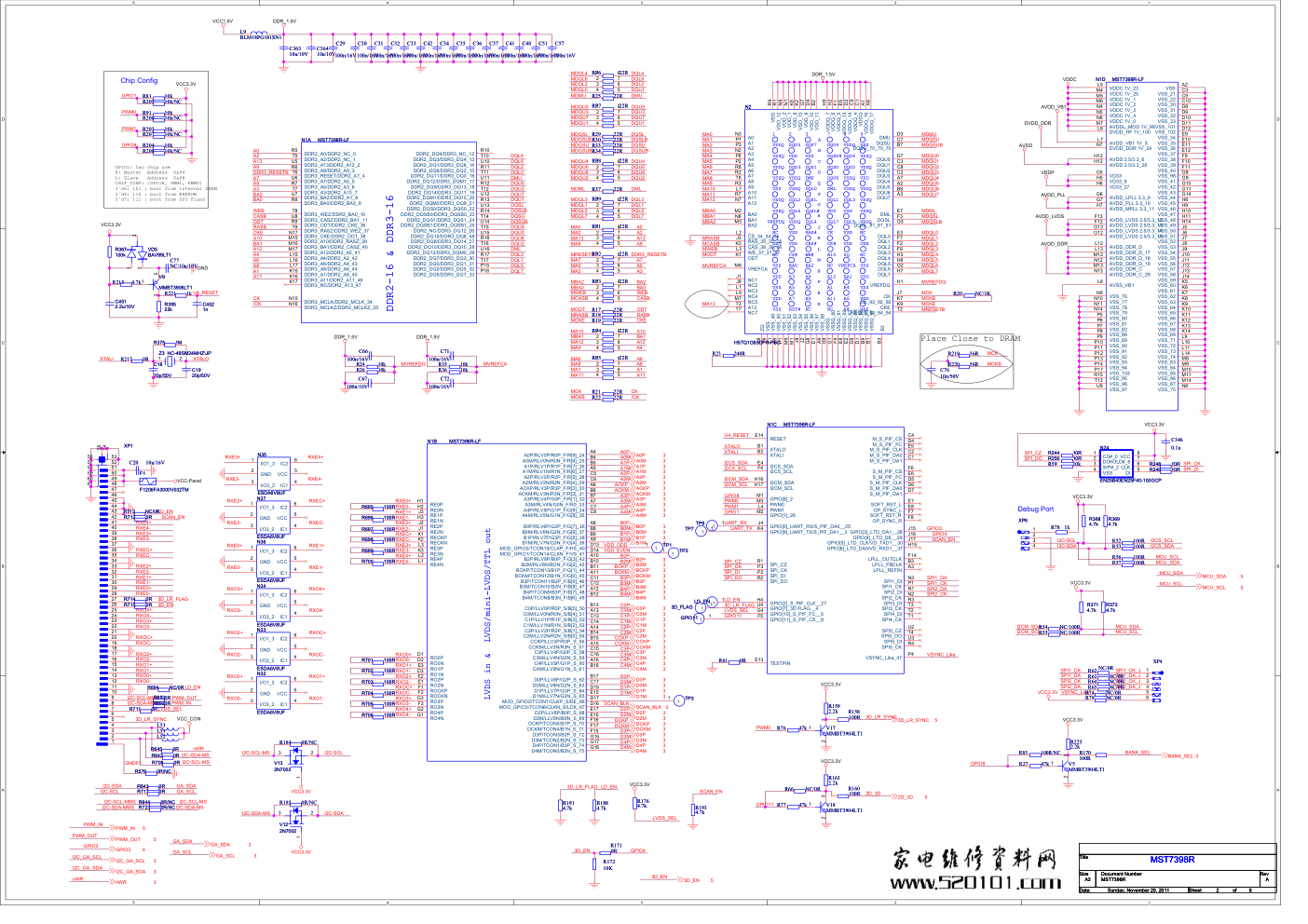 海信液晶电视RSAG7.820.4736逻辑板电路图-1 海信液晶电视RSAG7.820.4736逻辑板电路图-1