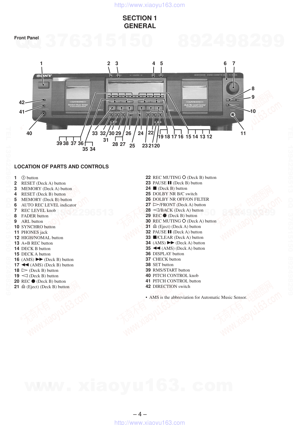索尼SONY TC-WE635电路图-3 索尼SONY TC-WE635电路图-3