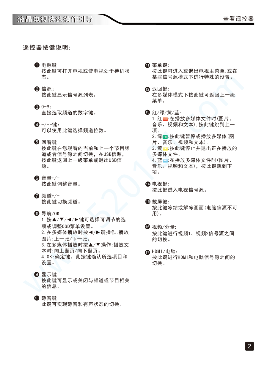 创维32E201E液晶电视说明书-3 创维32E201E液晶电视说明书-3