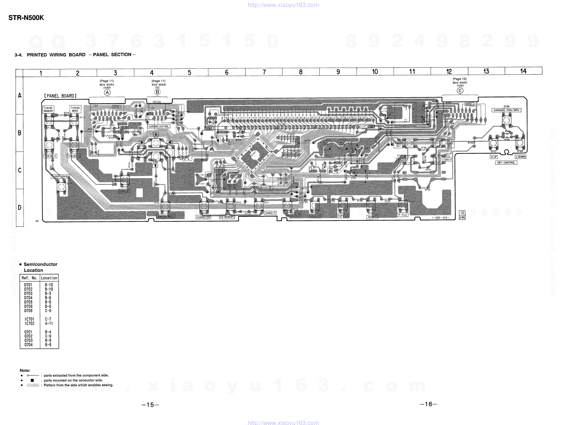 索尼SONY STR-N500K音响电路原理图-7