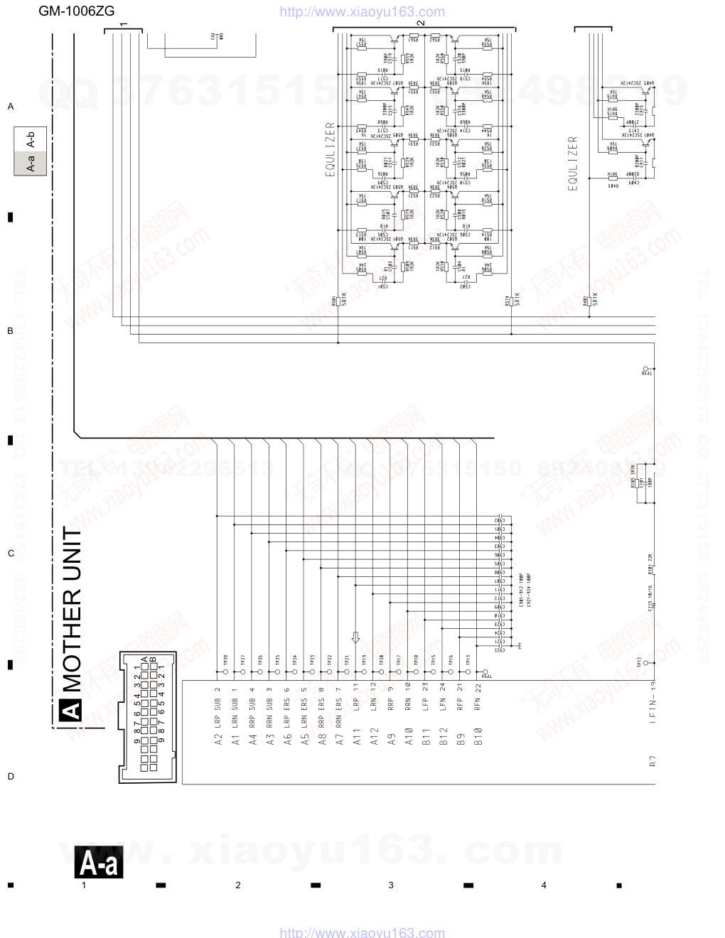 先锋PIONEER GM-1006ZG音响电路图-2