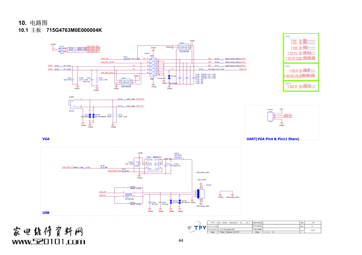 三洋LCD-42C828液晶电视电路图-0 三洋LCD-42C828液晶电视电路图-0