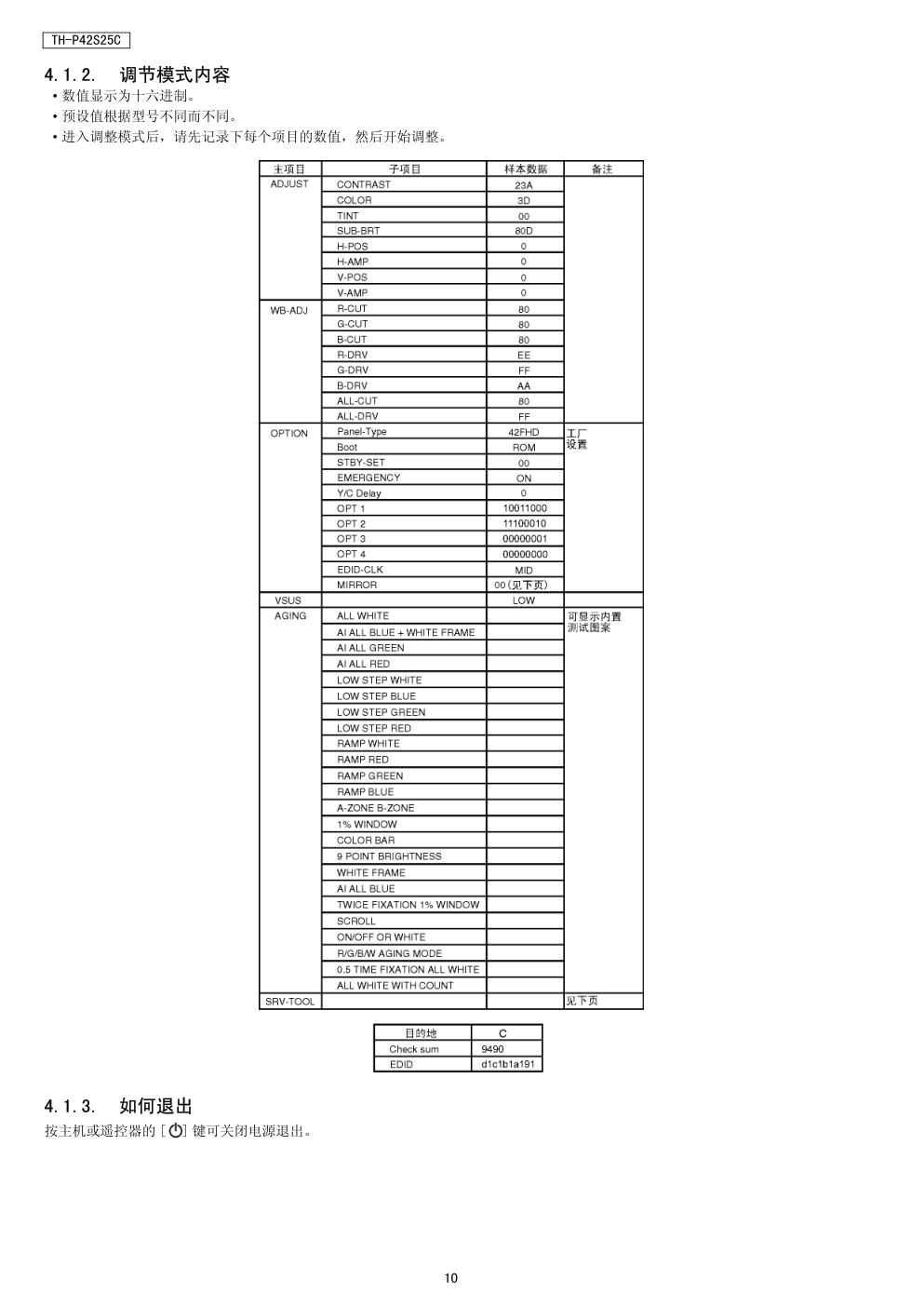 松下TH-P42S25C等离子电视维修手册和图纸-9 松下TH-P42S25C等离子电视维修手册和图纸-9