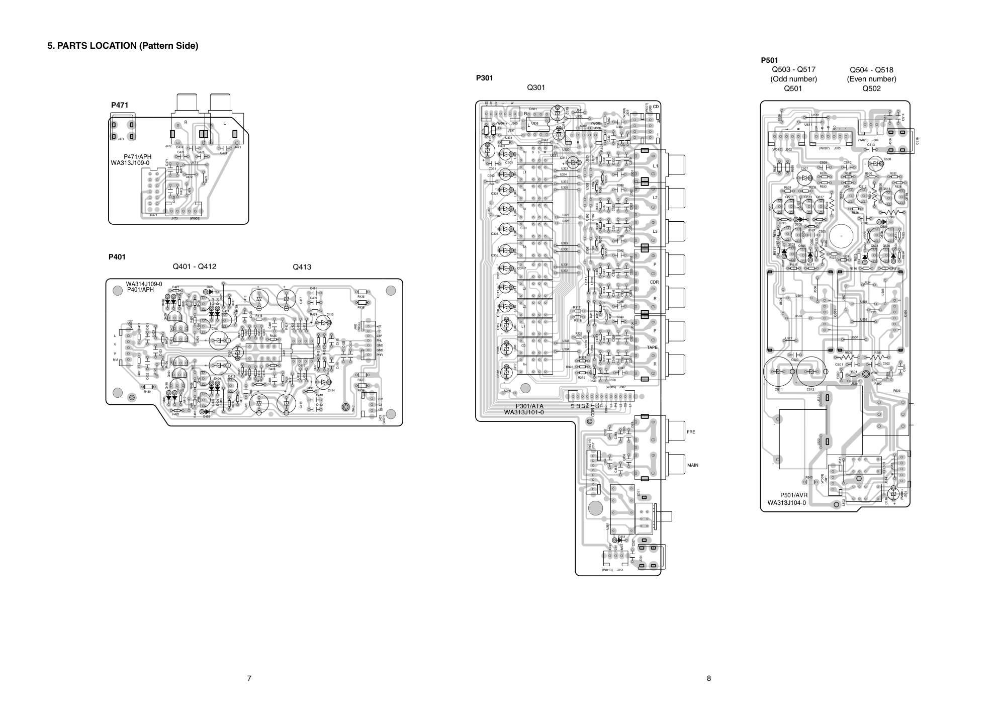 马兰士MARANTZ PM17MK2音响电路图-5 马兰士MARANTZ PM17MK2音响电路图-5