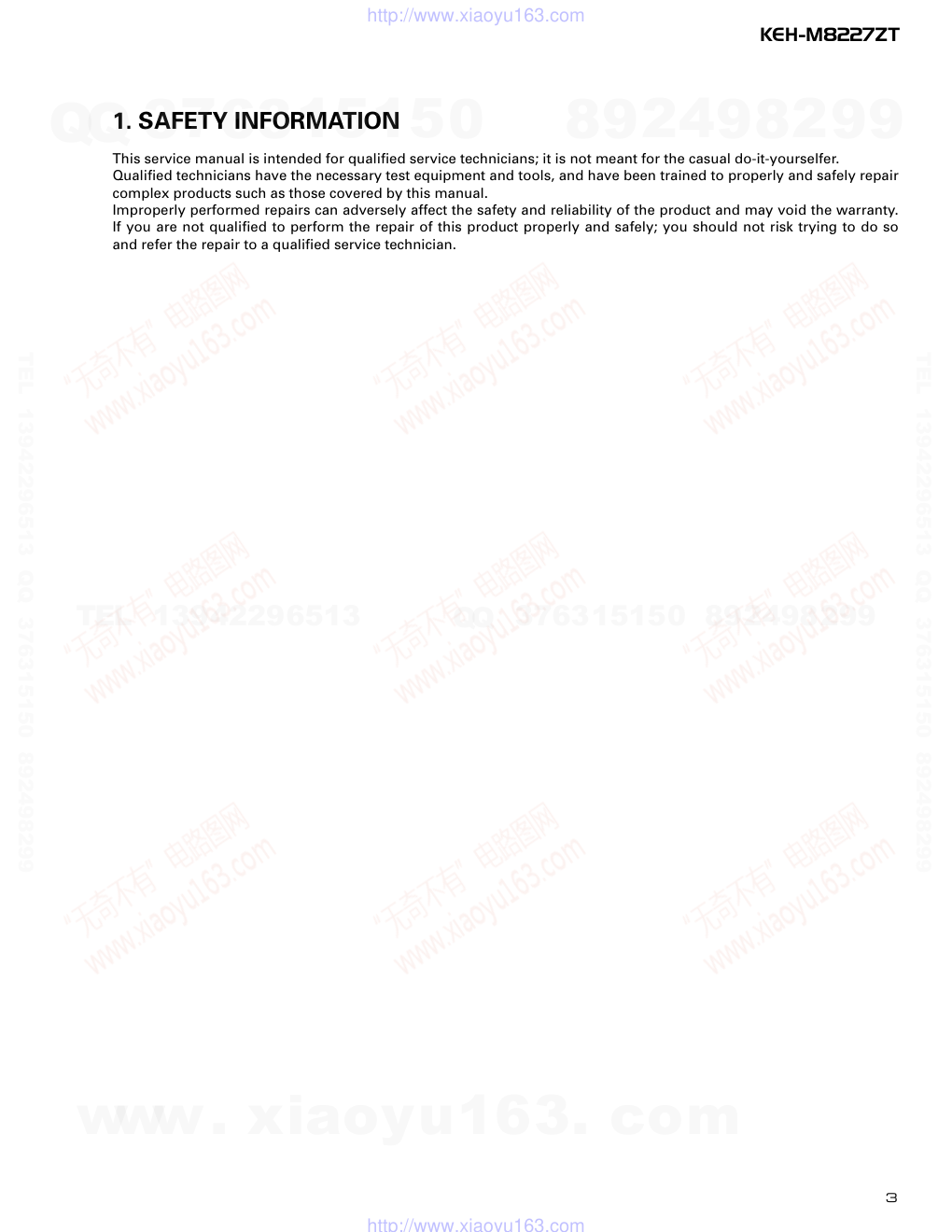 先锋PIONEER KEH-M8227ZT音响电路图-2 先锋PIONEER KEH-M8227ZT音响电路图-2