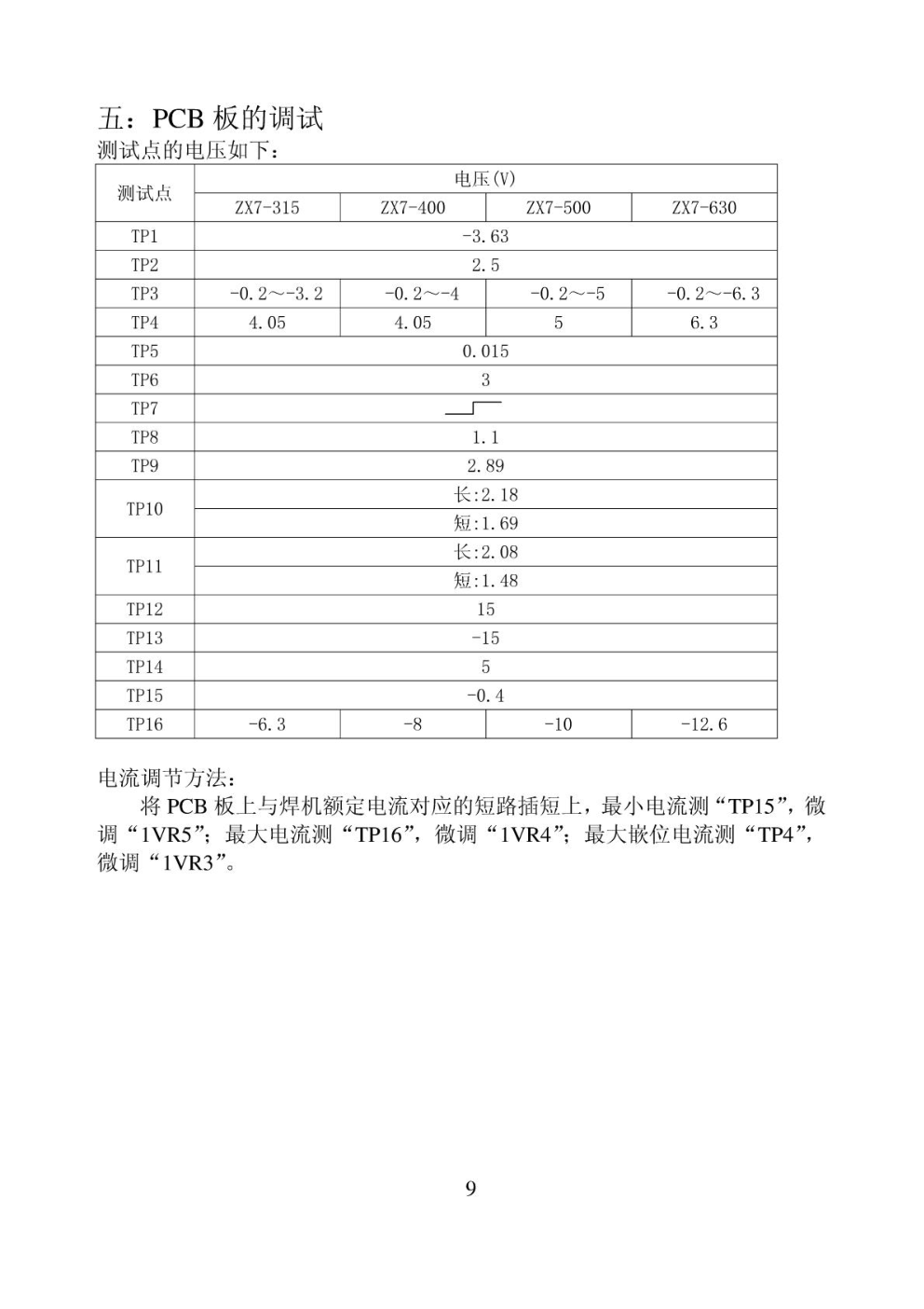 IGBT控制逆变式弧焊机维修手册-9 IGBT控制逆变式弧焊机维修手册-9