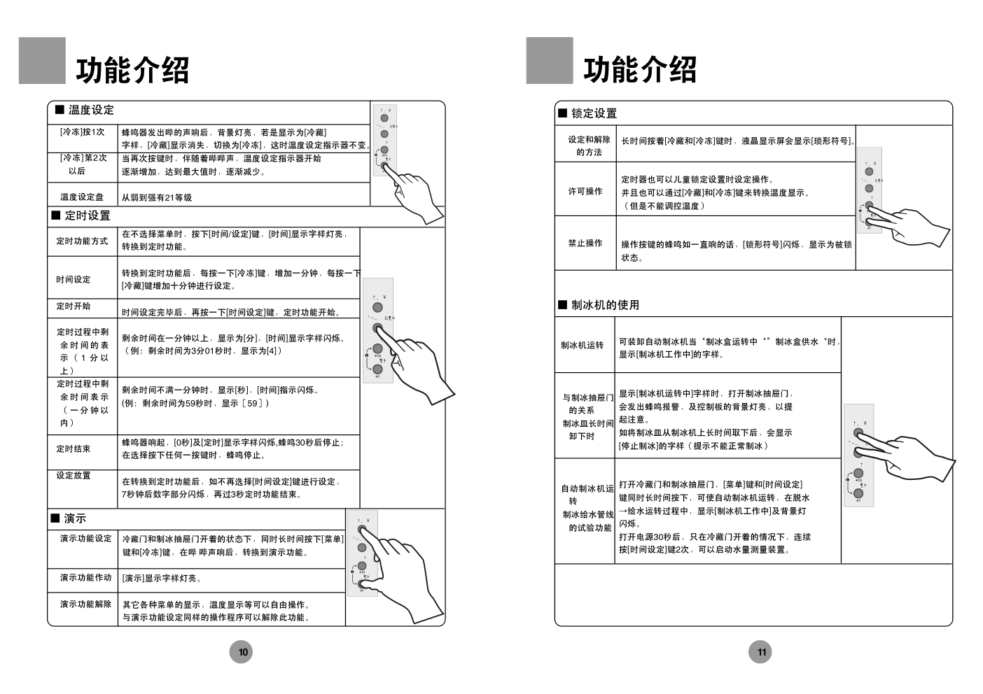 海尔冰箱BCD-301W使用说明书-5