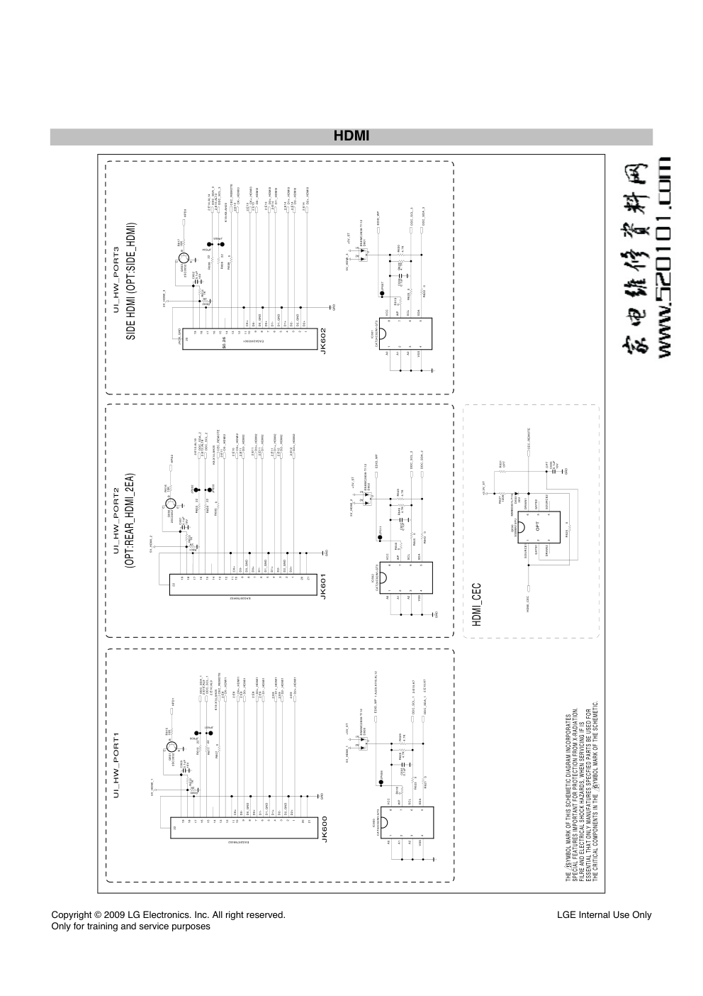 LG 32LG2100-ZA液晶电视电路图-5 LG 32LG2100-ZA液晶电视电路图-5