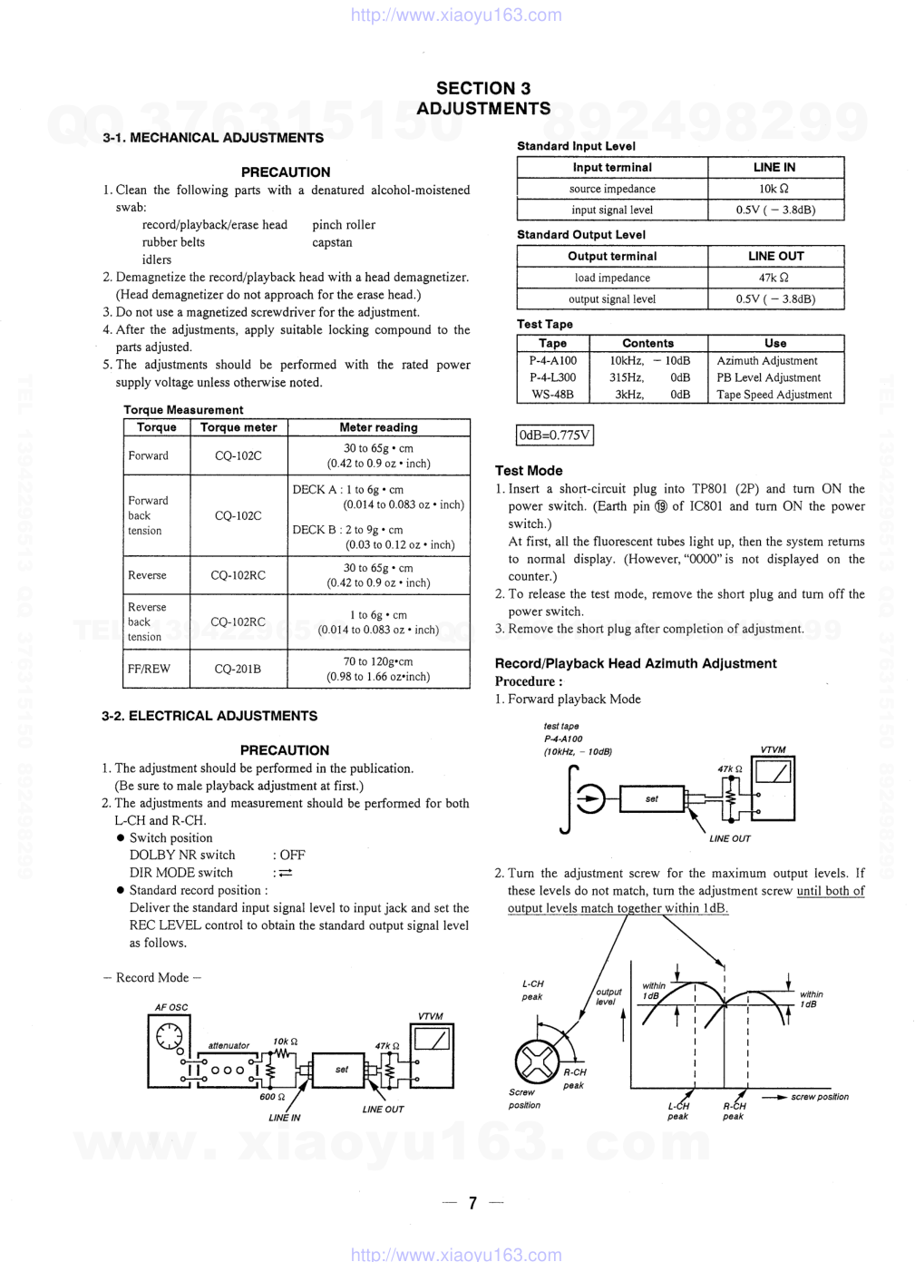 索尼SONY TC-WR545电路图-5