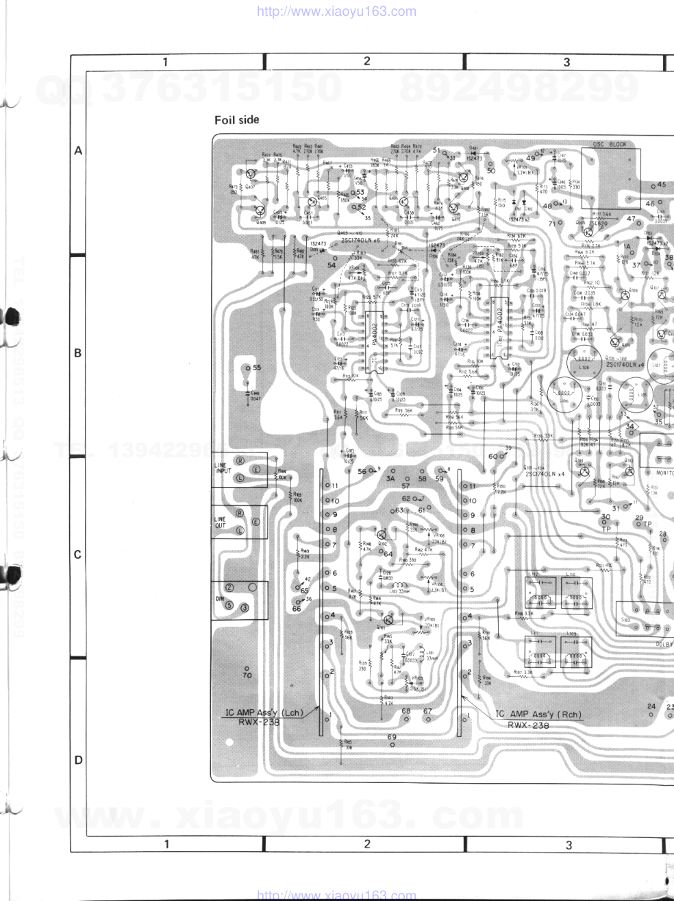 先锋PIONEER CT-F900电路图-5 先锋PIONEER CT-F900电路图-5