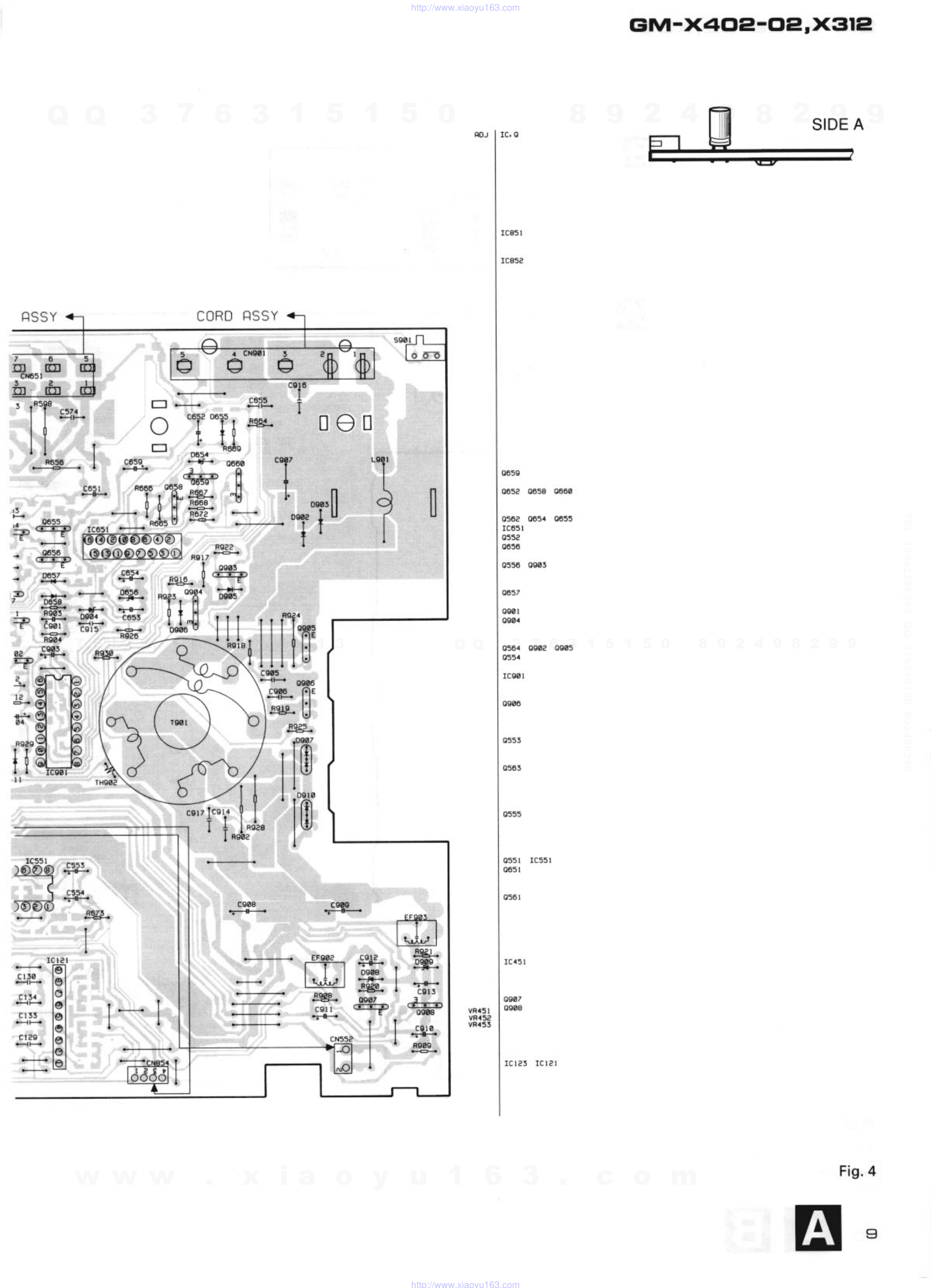 先锋PIONEER GM-X402-02音响电路图-8 先锋PIONEER GM-X402-02音响电路图-8