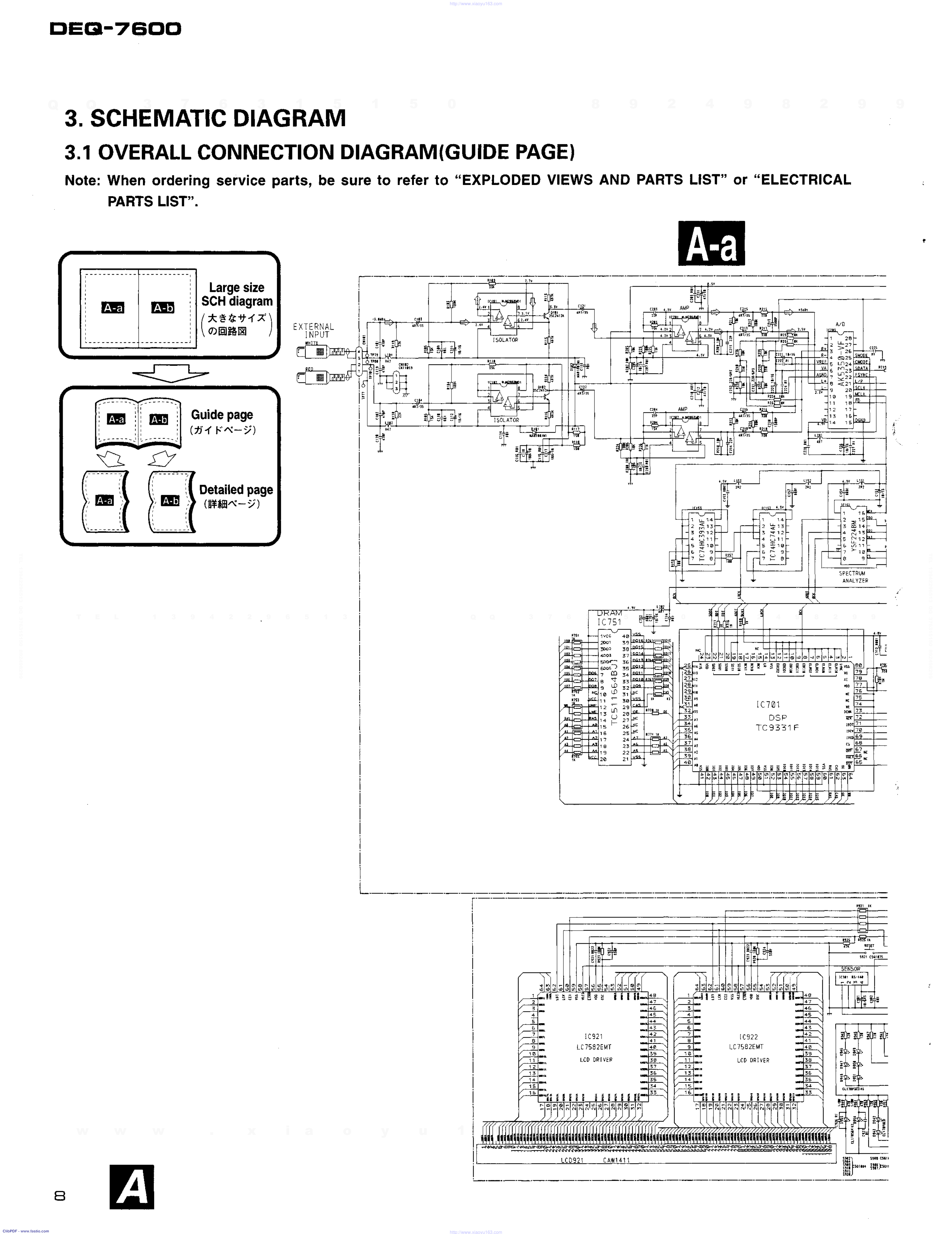 先锋PIONEER DEQ-7600ES电路图-7