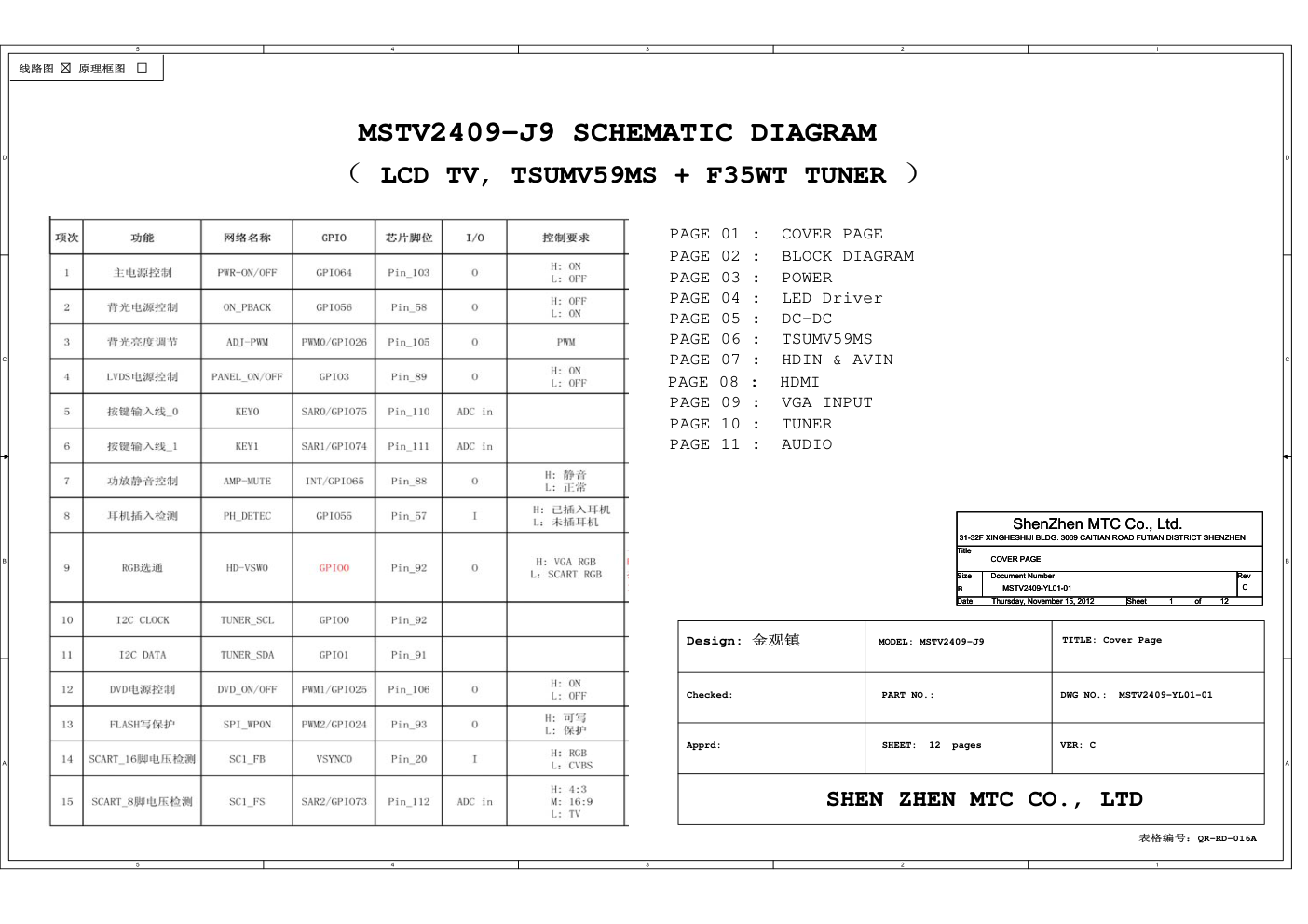 TCL LE29E1800液晶电视维修手册-7 TCL LE29E1800液晶电视维修手册-7