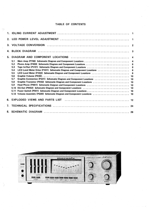 马兰士MARANTZ PM550DC音响电路图-3 马兰士MARANTZ PM550DC音响电路图-3
