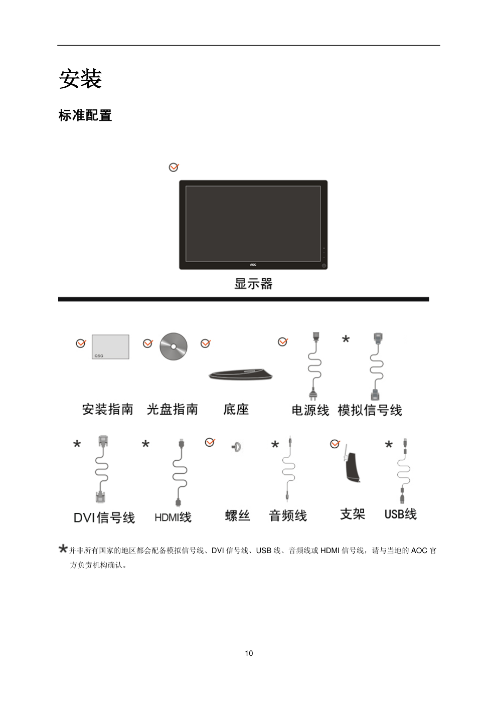 AOC e2236Vwa液晶显示器用户说明书-9 AOC e2236Vwa液晶显示器用户说明书-9