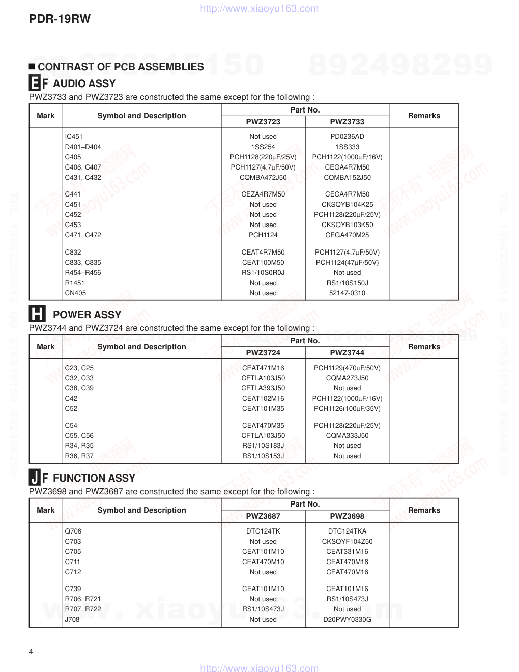 先锋PIONEER PDR-19RW音响电路图-3 先锋PIONEER PDR-19RW音响电路图-3