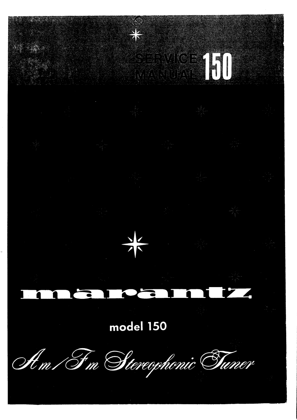 马兰士MARANTZ 150音响服务手册-0
