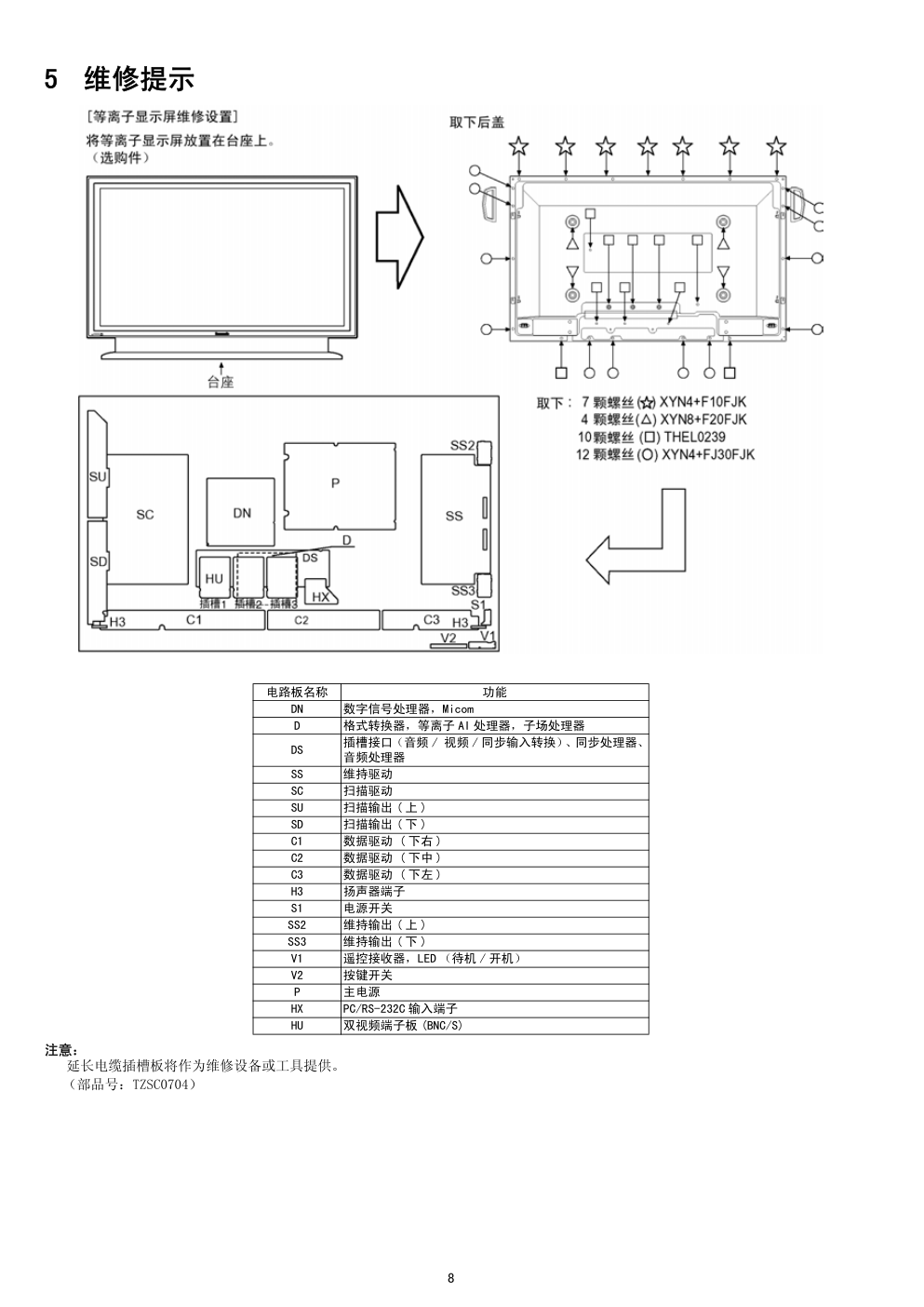 松下TH-50PH10CS等离子电视维修手册和图纸-7