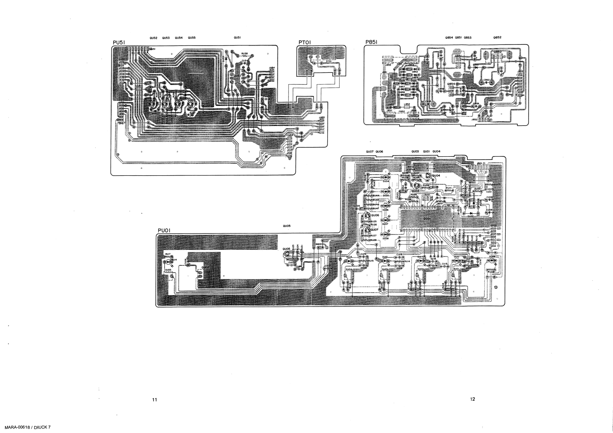马兰士MARANTZ PM8202B音响电路图-8 马兰士MARANTZ PM8202B音响电路图-8