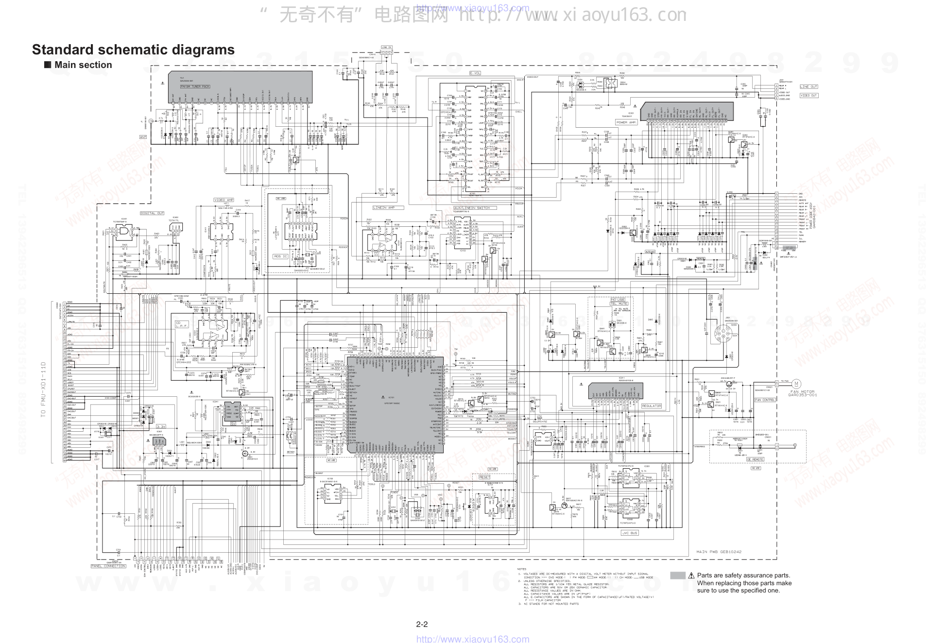 胜利JVC KD-DV6406U CDDVD播放器电路图-3 胜利JVC KD-DV6406U CDDVD播放器电路图-3