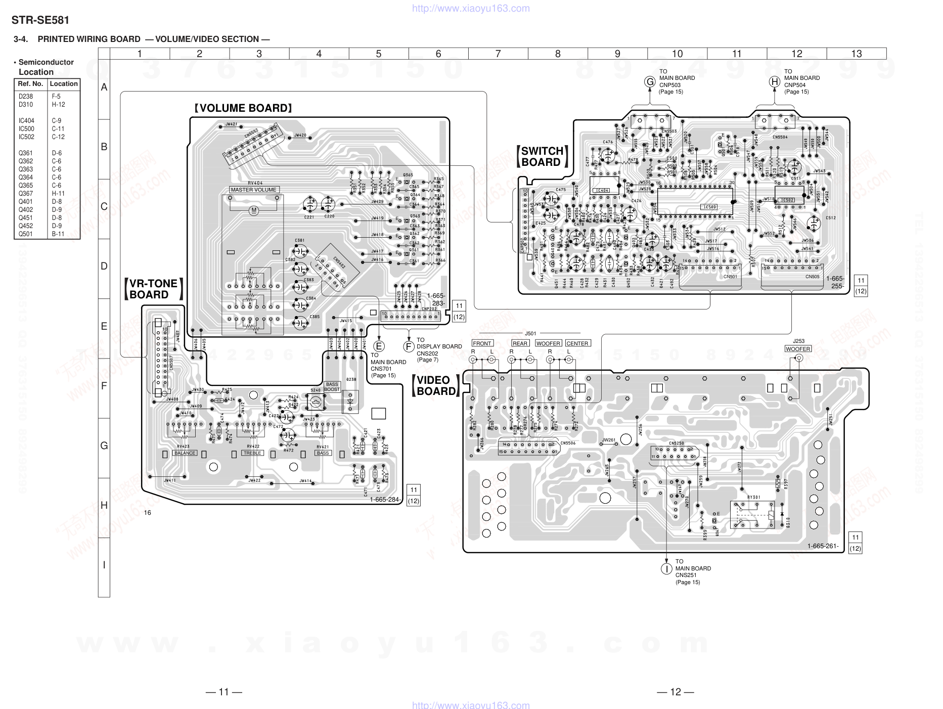 索尼SONY STR-SE581音响电路原理图-7
