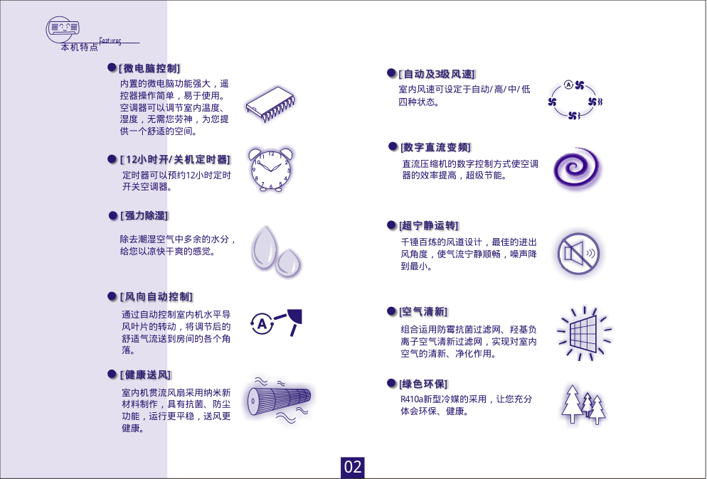 海信分体热泵挂壁式变频房间空调KFR-40GW27FZBp(01)使用说明书-1 海信分体热泵挂壁式变频房间空调KFR-40GW27FZBp(01)使用说明书-1