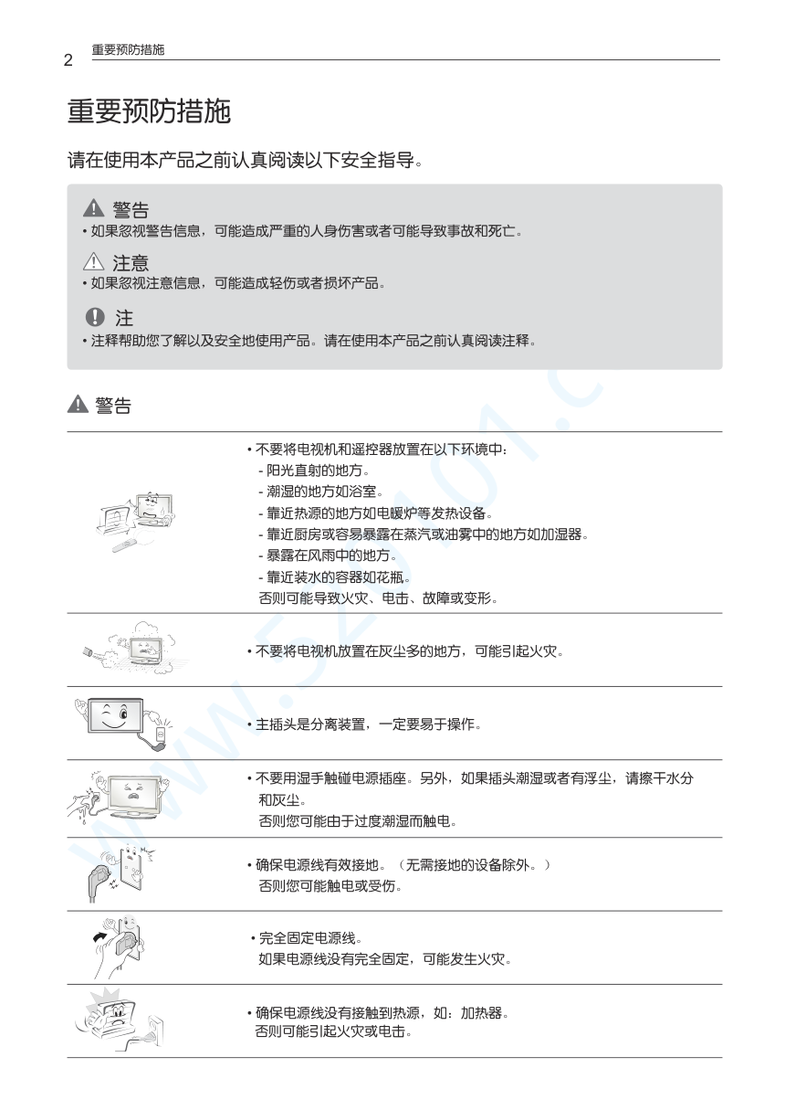 LG 42LS315H-CA液晶电视说明书-2 LG 42LS315H-CA液晶电视说明书-2