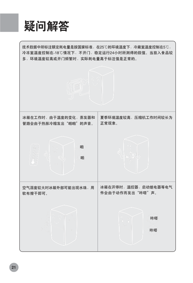 海尔节能冰箱BCD-208KA使用说明书-5 海尔节能冰箱BCD-208KA使用说明书-5