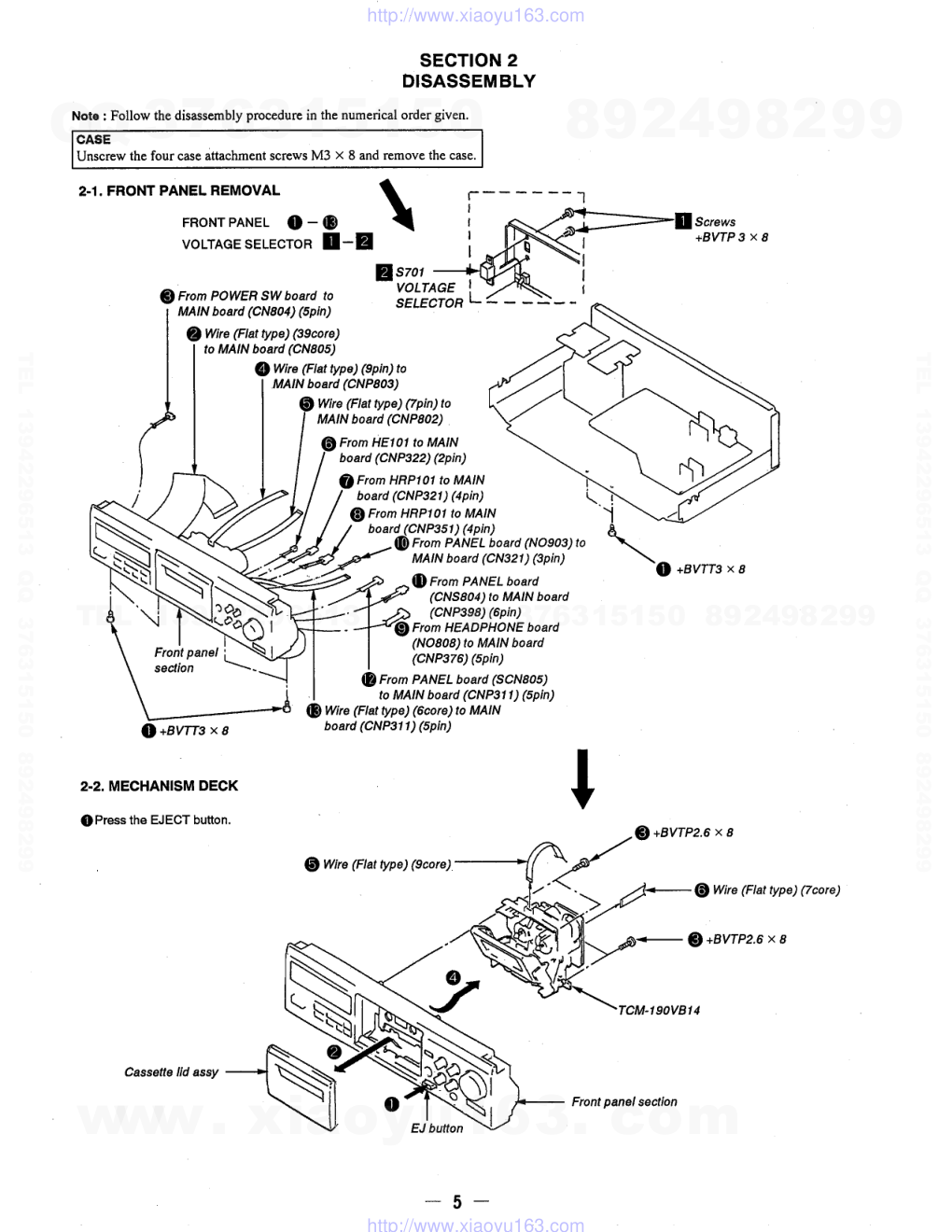 索尼SONY TC-KA1ESA电路图-2 索尼SONY TC-KA1ESA电路图-2
