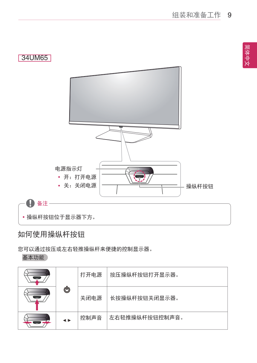 LG 25UM64液晶显示器说明书-8 LG 25UM64液晶显示器说明书-8