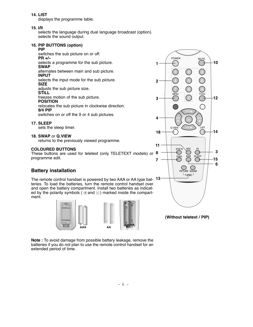 LG CT-25Q47EN彩电维修手册和原理图-5 LG CT-25Q47EN彩电维修手册和原理图-5