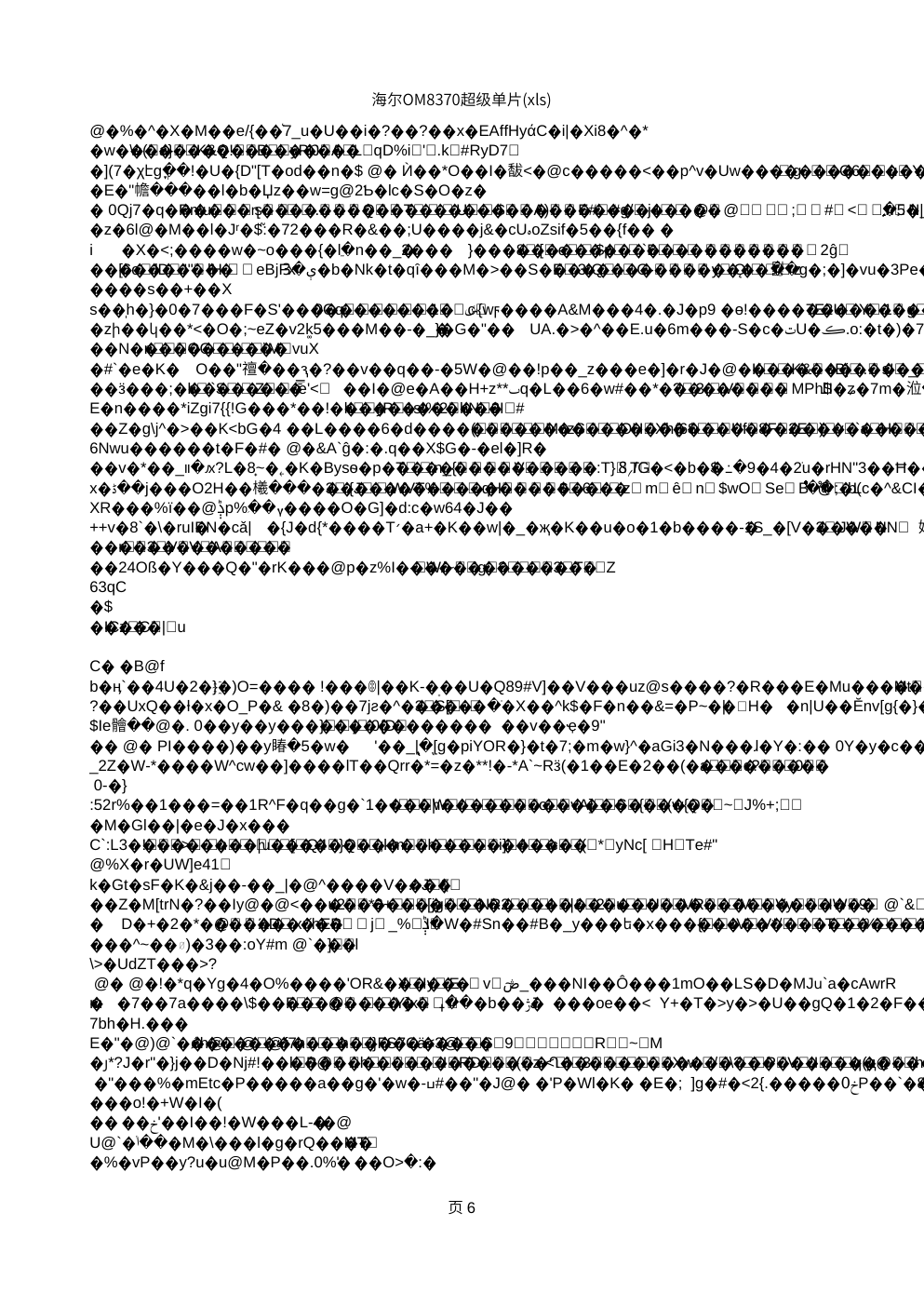 海尔OM8370超级单片(xls)-5
