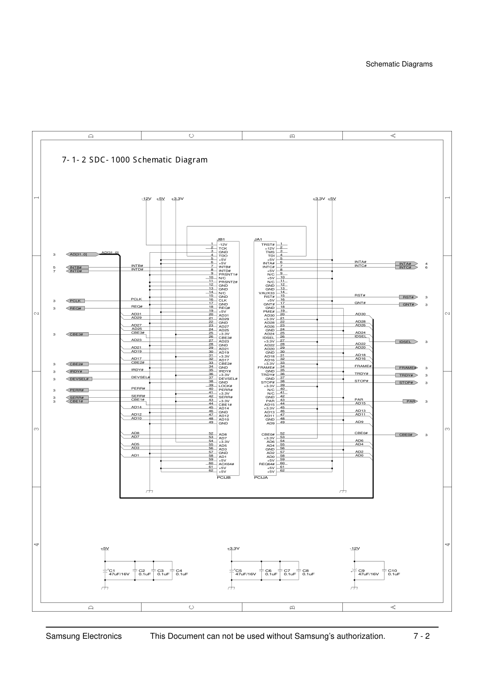 三星SPR-1116数字硬盘录像机电路图-1