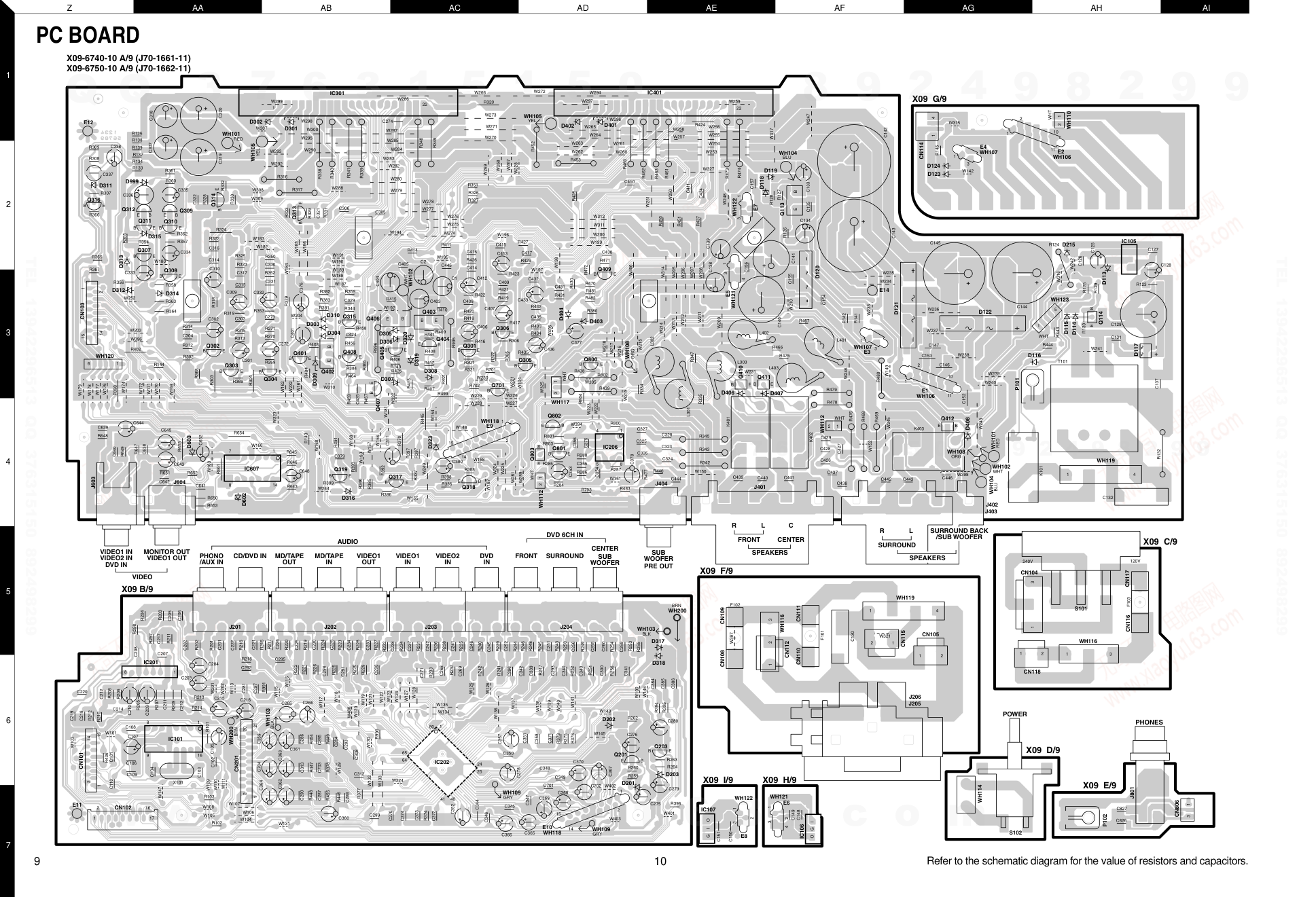 建伍KENWOOD KRF-V5070D-S音视频播放机维修手册-6 建伍KENWOOD KRF-V5070D-S音视频播放机维修手册-6